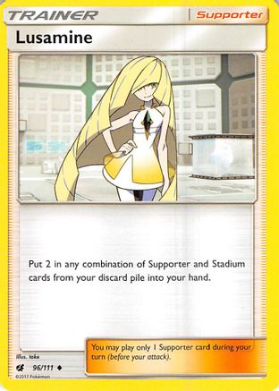 SM - Crimson Invasion Lusamine #96