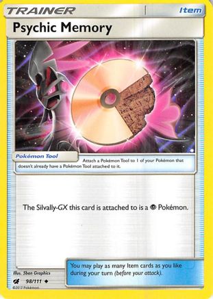 SM - Crimson Invasion Psychic Memory #98
