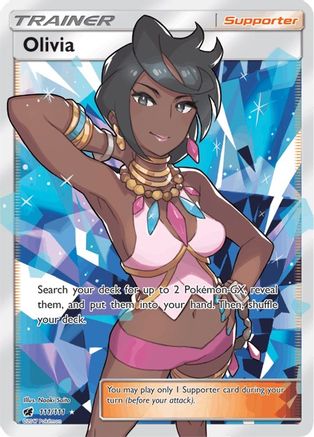 SM - Crimson Invasion Olivia (Full Art) #111