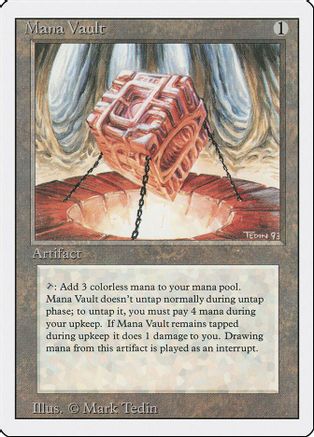 Mana Vault - Revised Edition - Magic: The Gathering