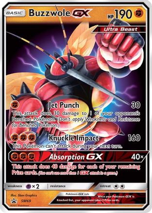 SM Promos Buzzwole GX #SM69