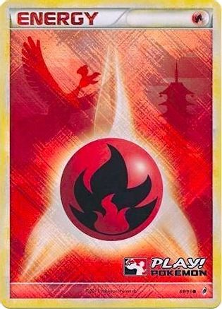 League & Championship Cards Fire Energy - 89/95 (Play! Pokemon) #089
