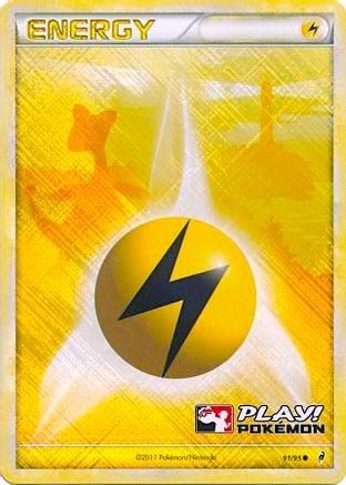 League & Championship Cards Lightning Energy - 91/95 (Play! Pokemon) #091