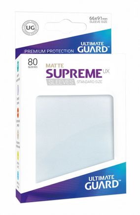 ORANGE Ultimate Guard SUPREME UX MATTE Standard Card Sleeves Pack of 50 