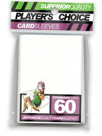 Player's Choice Standard Card Sleeves - White (60-Pack) - Player's ...