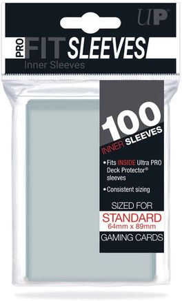 400 Ultra PRO Standard Pro Fit Sleeves Card Deck Protectors 4 packs of 100ct