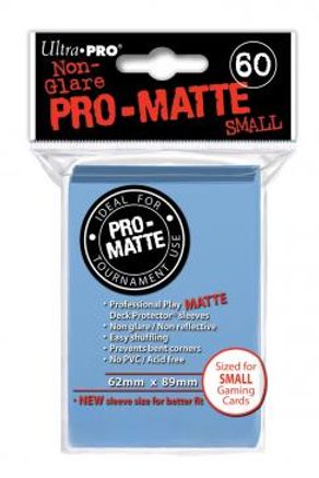 Pack 50 Max Pro XTREME DOUBLE Matte Ultra Mat Blue Deck Protector Card Sleeves 