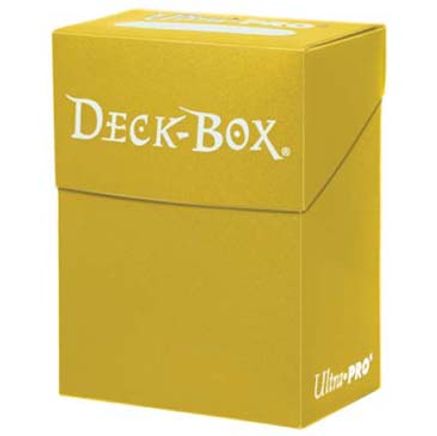 Yellow Ultra Pro GAMING SUPPLY BRAND NEW ABUGames 74427846923 Pro Dual Deck Box 