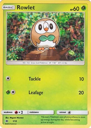 McDonald's Promos 2017 Rowlet #001