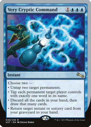 Very Cryptic Command (B)