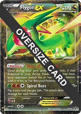 Jumbo Cards Flygon EX - XY61 (XY Black Star Promo) #XY61
