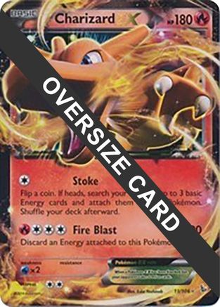 Charizard EX - 11/106 - Jumbo Cards - Pokemon