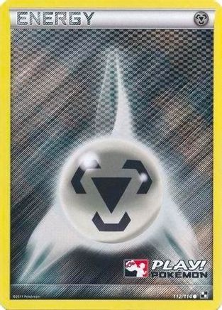 League & Championship Cards Metal Energy - 112/114 (Play! Pokemon) #112