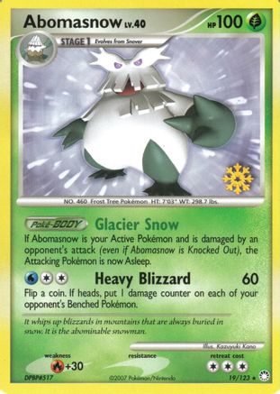 Countdown Calendar Promos Abomasnow #019