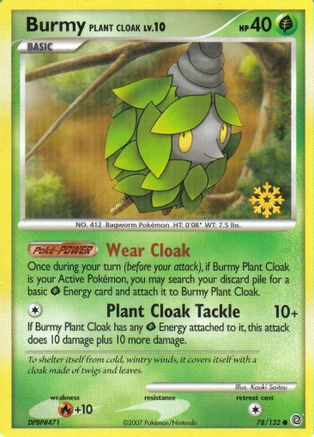 Countdown Calendar Promos Burmy (Plant Cloak) #078