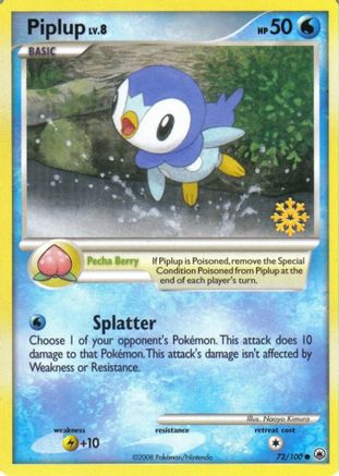 Countdown Calendar Promos Piplup #072