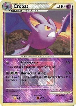 League & Championship Cards Crobat - 14/95 (League Promo) #014