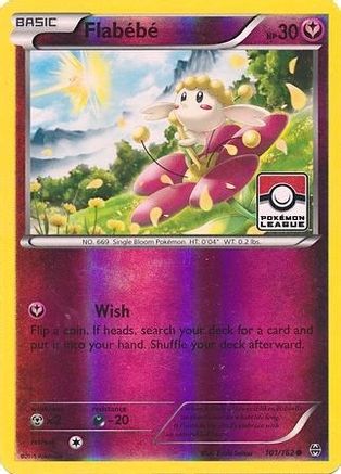 League & Championship Cards Flabebe - 101/162 (Pokemon League) #101