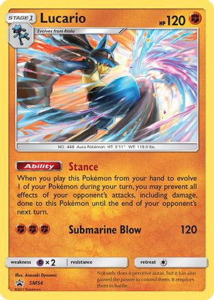SM Promos Lucario #SM54