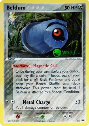 League & Championship Cards Beldum - 022 (League Promo) [Winner] #022