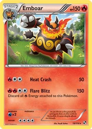 Deck Exclusives Emboar #019