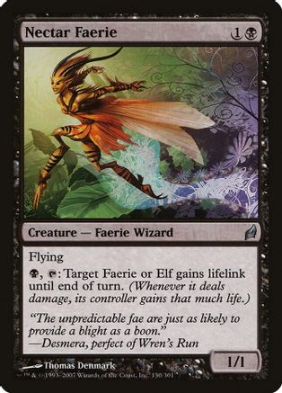 Nectar Faerie - Lorwyn - Magic: The Gathering