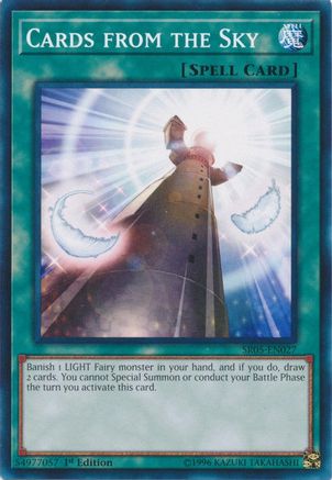 Cards from the Sky - Structure Deck: Wave of Light - YuGiOh