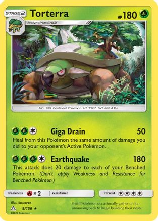 SM - Ultra Prism Torterra #9