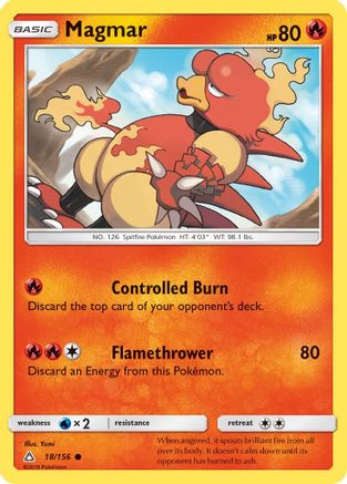 SM - Ultra Prism Magmar #18