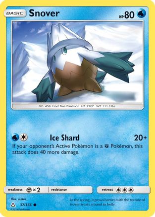 SM - Ultra Prism Snover #37