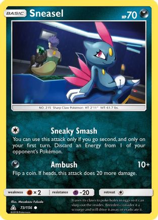 SM - Ultra Prism Sneasel #73