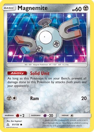 SM - Ultra Prism Magnemite (81) #81