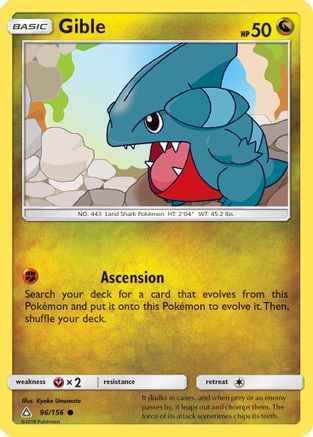 SM - Ultra Prism Gible (96) #96