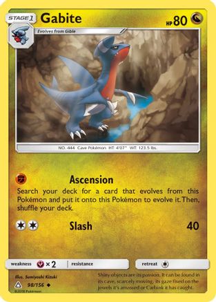 SM - Ultra Prism Gabite #98