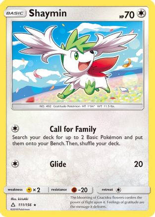 SM - Ultra Prism Shaymin (111) #111