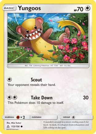 SM - Ultra Prism Yungoos #112