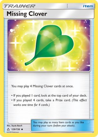 SM - Ultra Prism Missing Clover #129