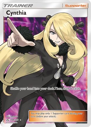 Cynthia (Full Art) - SM - Ultra Prism - Pokemon