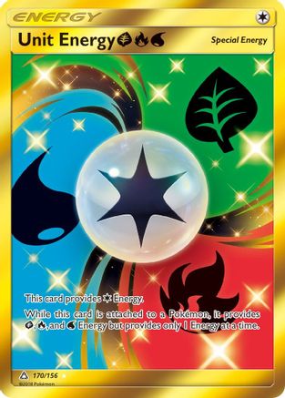 SM - Ultra Prism Unit Energy GRW (Secret Rare) #170