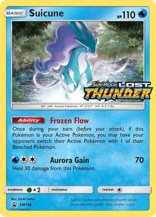 SM Promos Suicune - SM149 (Prerelease) #SM149