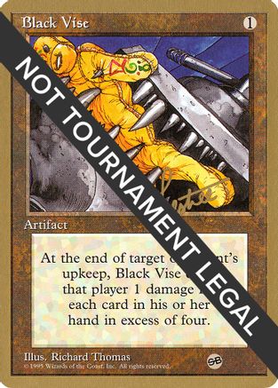 Black Vise - 1996 Bertrand Lestree (4ED) (SB)