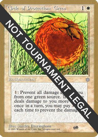 Circle of Protection: Green - 1996 Bertrand Lestree (ICE) (SB)