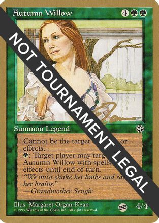 Autumn Willow - 1996 Eric Tam (HML) (SB)
