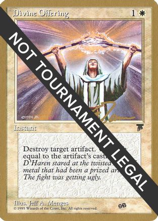 Divine Offering - 1996 Eric Tam (LEG) (SB)