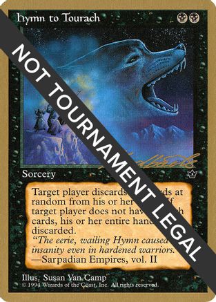 Hymn to Tourach (Wolf) - 1996 Leon Lindback (FEM)