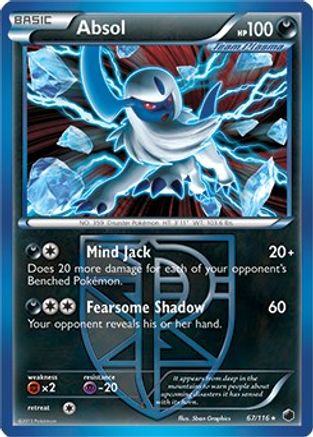 Deck Exclusives Absol - 67/116 (Moltres Legendary Battle Deck) #067