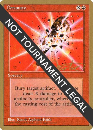 Detonate - 1996 Mark Justice (4ED)