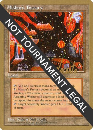 Mishra's Factory - 1996 Michael Loconto (4ED)