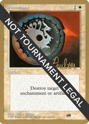 Disenchant - 1996 Preston Poulter (4ED) (SB)