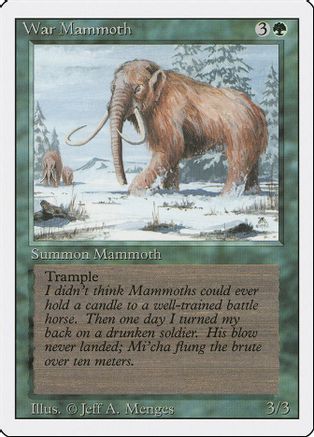 War Mammoth